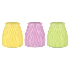 BOTANICAL VASE 5"H JELLYBEAN 12/CS