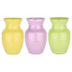 ROSE VASE 8" JELLYBEAN 12/CS