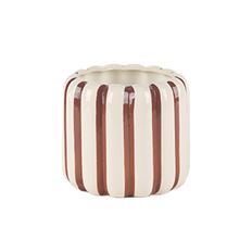 POTTERY MINIPOT 3 7/8"H 3 3/8"O MAP