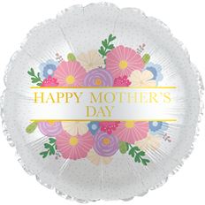 MYLAR 17 MOTHER'S DAY BURST 5/PK