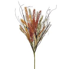 RATTAIL GRASS SPRAY PLASTIC 22" BR