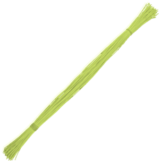 MIDOLLINO STICKS 31" GREEN 100/PK
