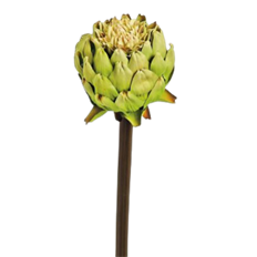 ARTICHOKE SPRAY 22" MOSS GREEN
