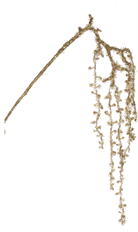 DIAMOND TEARDROP 41"H GOLD