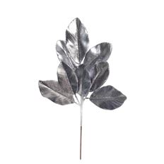 METALLIC MAGNOLIA LEAVES 24" PLAT
