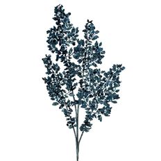 LEAVES  METALLIC X 4/ 33" MIDNIGHT