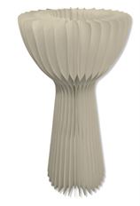 ACCORDION STAND 31.5"H 15.8"D IVORY