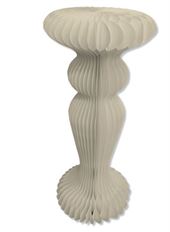 ACCORDION STAND 31.5"H 11.8"D IVORY