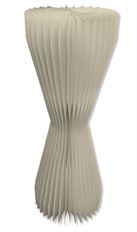 ACCORDION STAND 31.5"H 11.8"D IVORY