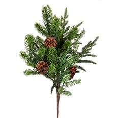 NORFOLK SPRUCE/JUNIPER SPRAY 24"