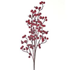 MIXED BERRY CRABAPPLE SPRAY 26" RED