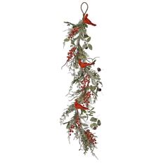 GARLAND PINE CARDINAL BERRY 48"