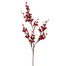 BERRY TWIG SPRAY WR 31"RED