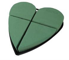 OASIS HEART SOLID 13" X 2.5"H