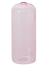 HIGHBALL BUDVASE 6X2.25" PINK