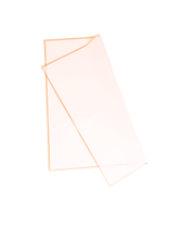 FLORAL WRAP 23X23" WHITE 50/PK