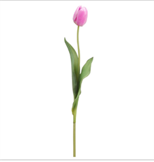 TULIP SPRAY BUD SPRAY 26" PINK