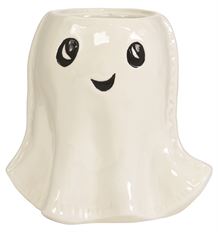 GHOST VASE 6.5" WHITE