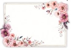 CARD FLORAL NO SENTIMENT 50/PKG