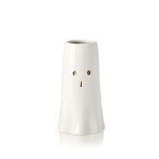 GHOST BUDVASE 4.5"H 1.63"O WHITE