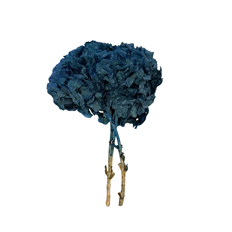 HYDRANGEA HEAD 6" BLUE 1-3/PK