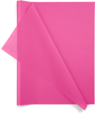 TISSUE WAXED 20X30 CERISE 250/PK