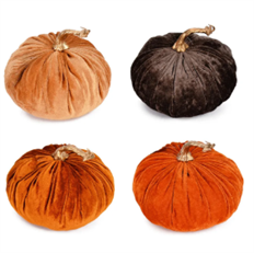 PUMPKIN FALL FABRIC 7.5WX6"H