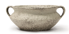 DISH GARDEN EARTHEN 5.75X14X12" TAN