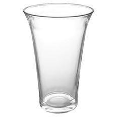 RIVIERA VASE 12" CLEAR 4/CS