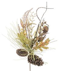 HARVEST SPRAY 18'' ORNG/BRWN