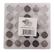 BATTERY CR2032 LITHIUM 24/PK