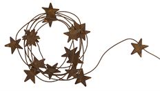 GARLAND 12' STAR RUSTY