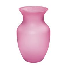 ROSE VASE 8" BLUSH ROSE MATTE
