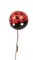 LADY BUG 1" RED/PK 24