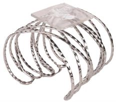 CUFF STERLING NINAS FLOWER