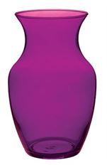 ROSE VASE 8" PURPLE PASSION 6/CS