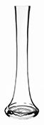 BUDVASE 9.75"H CLEAR