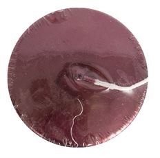 CANDLE FLOAT 3" MET POMEGRANATE