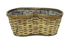BASKET PEANUT 6" STAIN