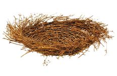 BOWL TWIG WEAVE 21" X5