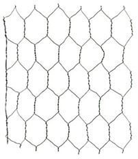 HEX NETTING 18" X 150' GREEN