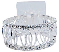 ROYALTY RHINESTONE BRACELET SILVER