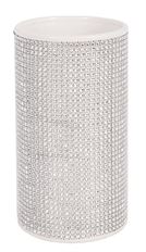 POTTERY 8"H 4"O DIAMOND WRAP