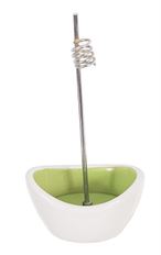 MAYFLOWER VASE PERIDOT 3X6"