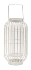 LANTERN 11.5X6" WHITE ALFRESCO