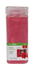 SAND W/GLITTER RED 790G