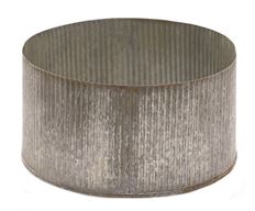 BOWL 7.5X4" ZINC NORAH
