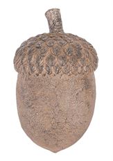 ACORN DECOR 12 X 7" RUST