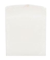 CANDLE PILLAR WHITE SQR 2.75X3