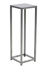 TABLE 8"X23.5" CASBAH SILVER